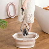 Mop Bucket Collapsible Portable Wash Basin